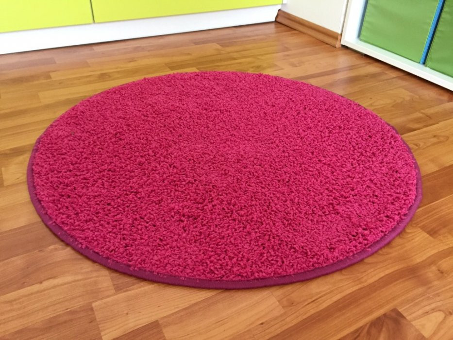 Kusový koberec Color shaggy růžový č.2