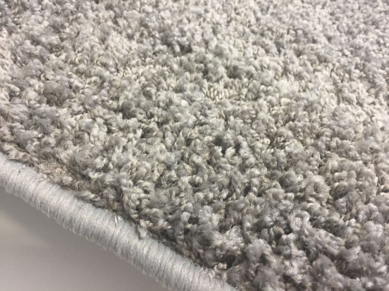Kusový koberec Color Shaggy šedý - Kulatý průměr 400 cm č.3