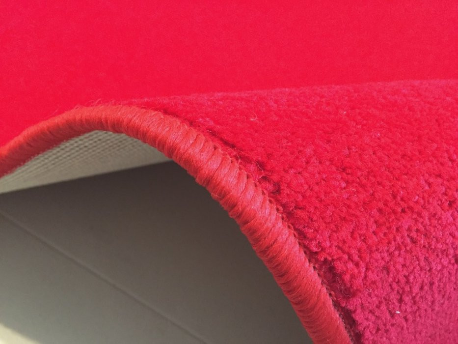 Eton červený koberec kulatý - průměr 400 cm č.3