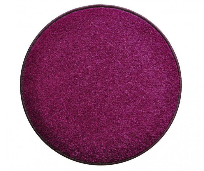Eton fialový koberec kulatý č.1