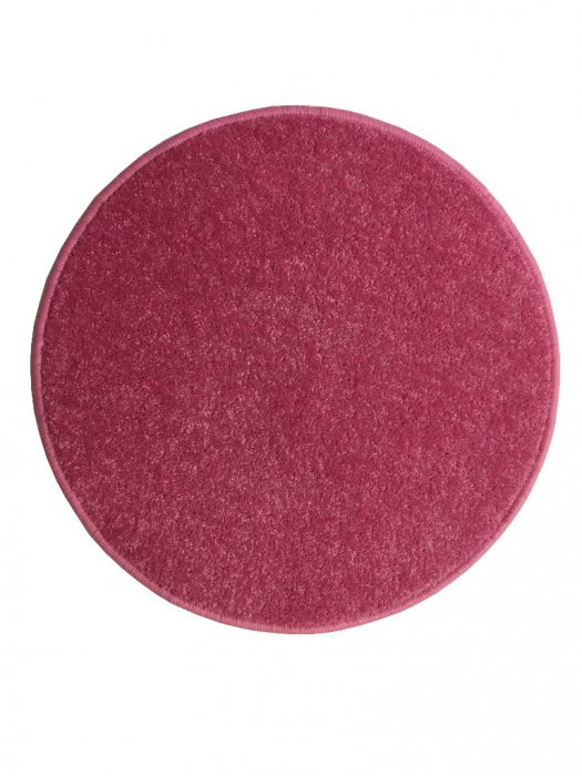 Eton růžový koberec kulatý č.1