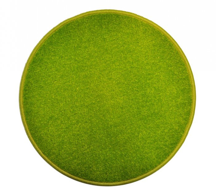 Eton zelený koberec kulatý č.1
