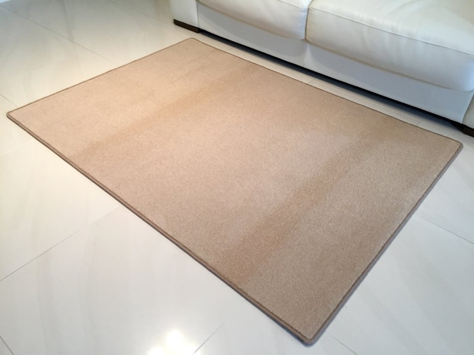 Kusový béžový koberec Eton - 200x300 cm č.2