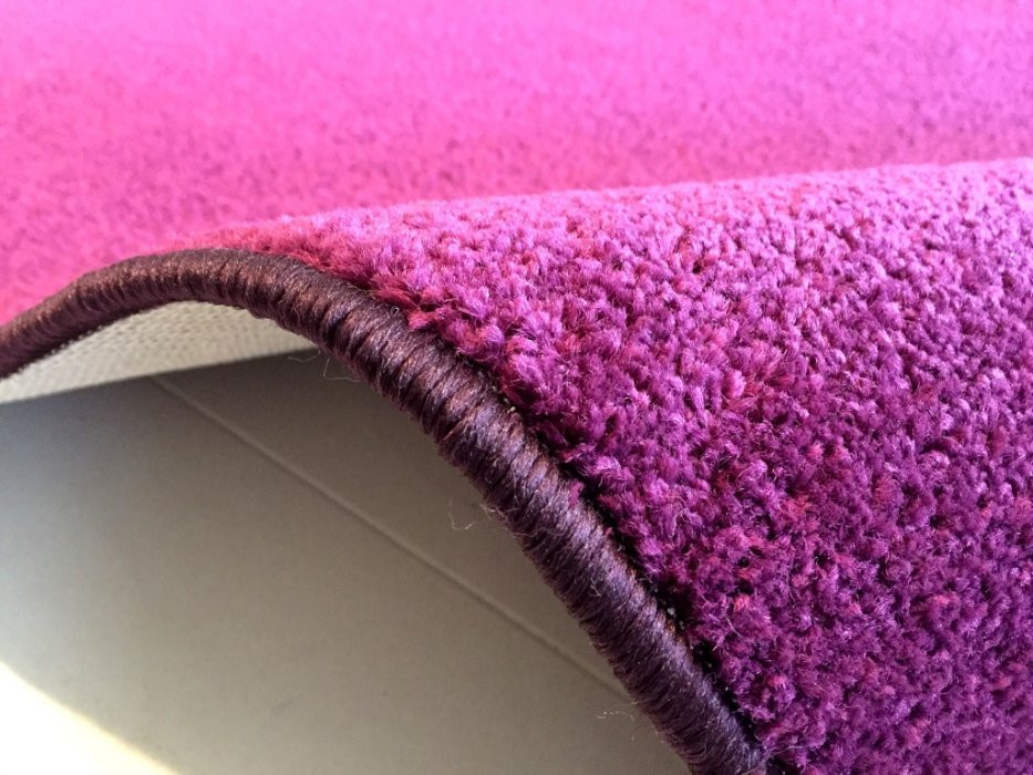 Kusový fialový koberec Eton č.3