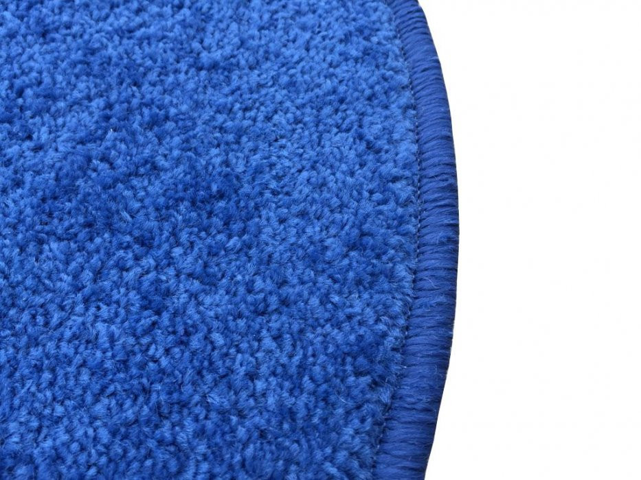 Kusový koberec Eton modrý kruh č.2