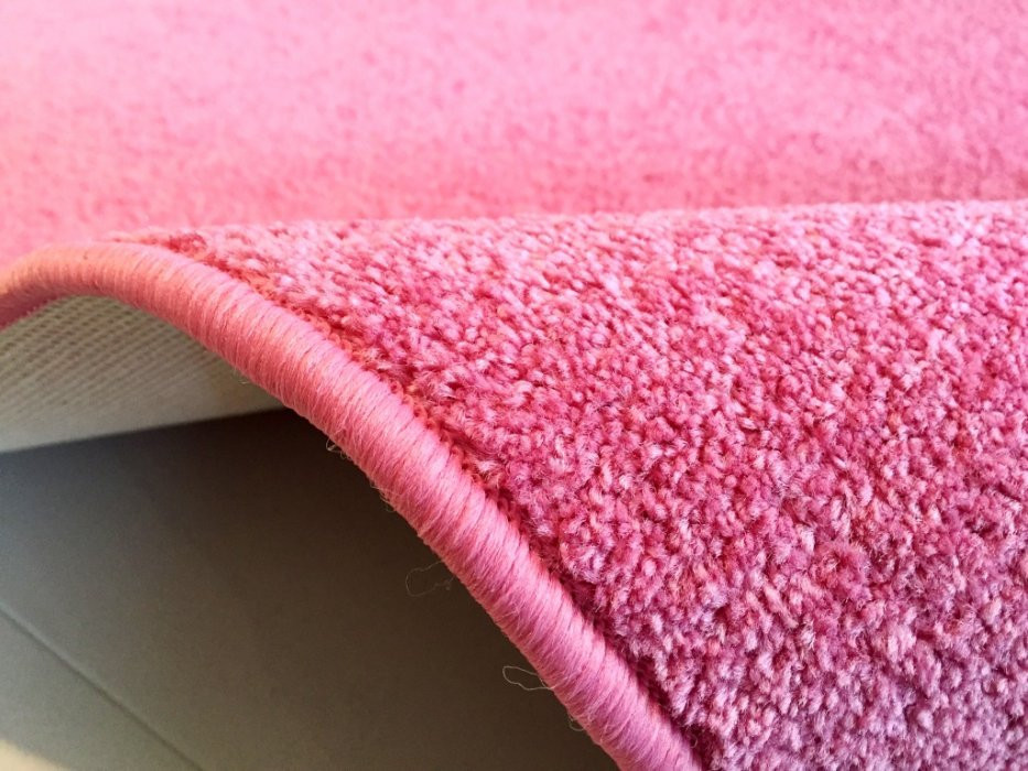 Kusový růžový koberec Eton č.7