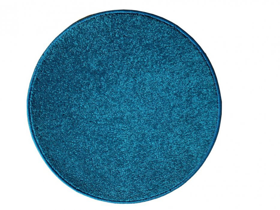 Kusový koberec Eton Lux tyrkysový kruh č.1