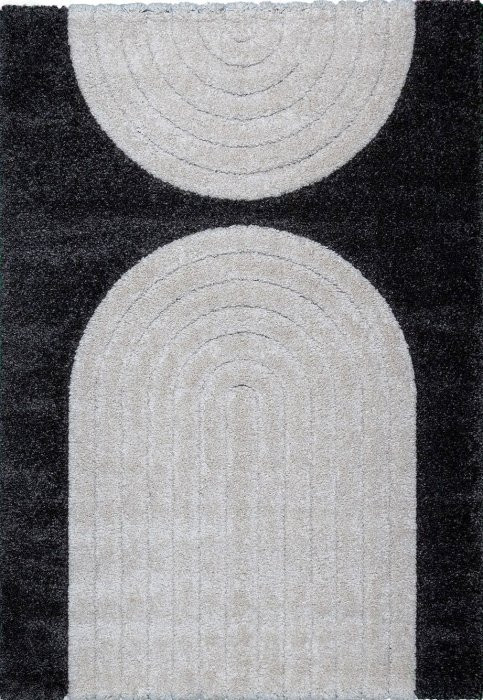 Kusový koberec Rangpur 65203 699 krémovo-černý č.1