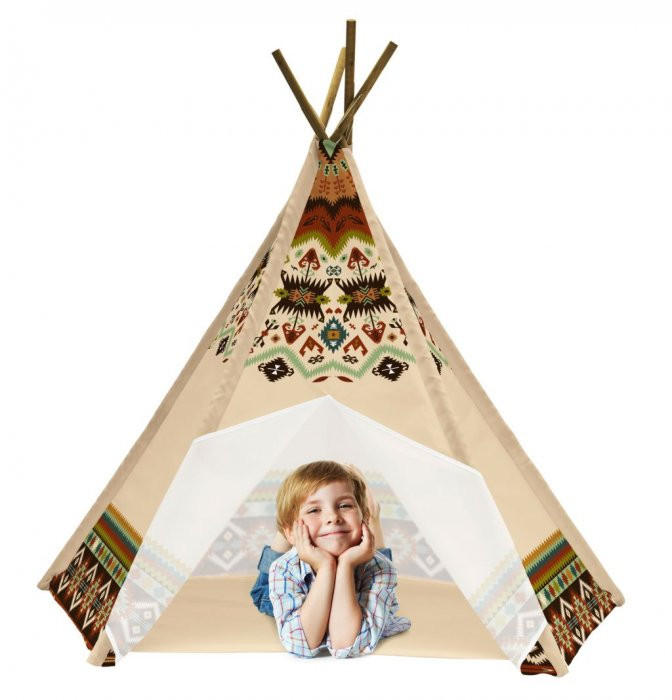 Dětské tepee design 01 indián č.3