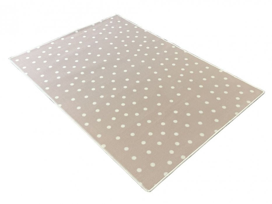Dětský koberec Puntík růžový - Kulatý průměr 80 cm č.1