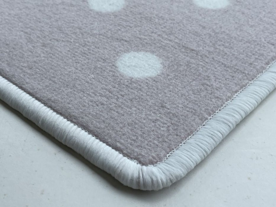 Dětský koberec Puntík růžový - Kulatý průměr 80 cm č.4