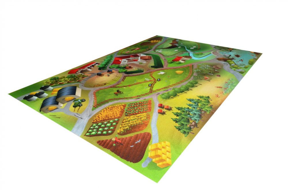 Dětský koberec Farma - 100x150 cm č.3