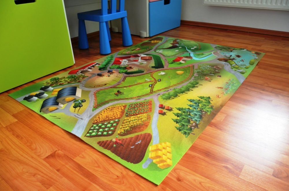 Dětský koberec Farma č.5