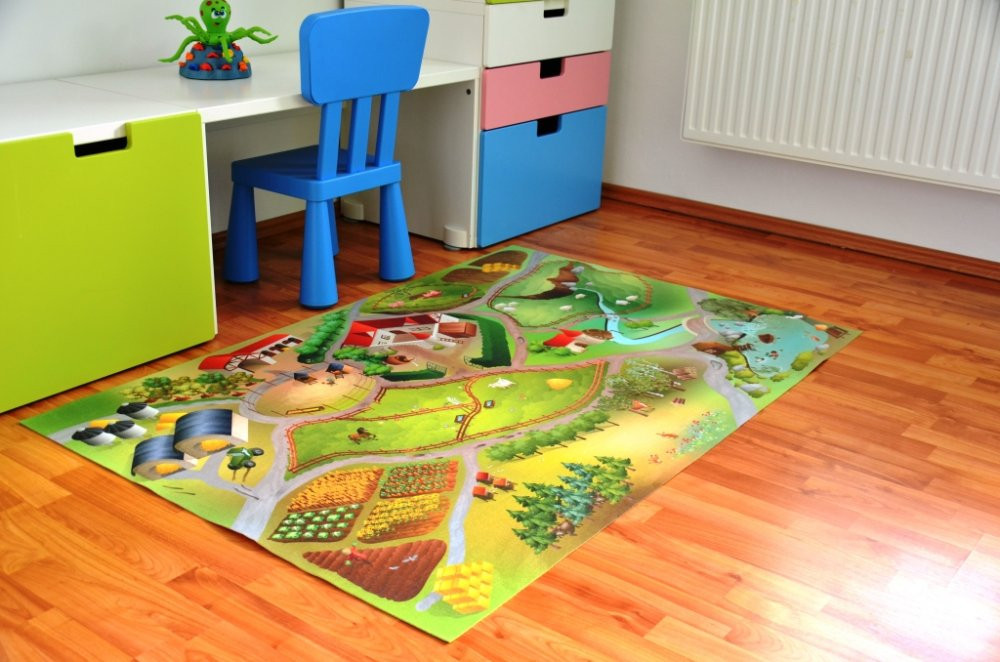 Dětský koberec Farma č.7