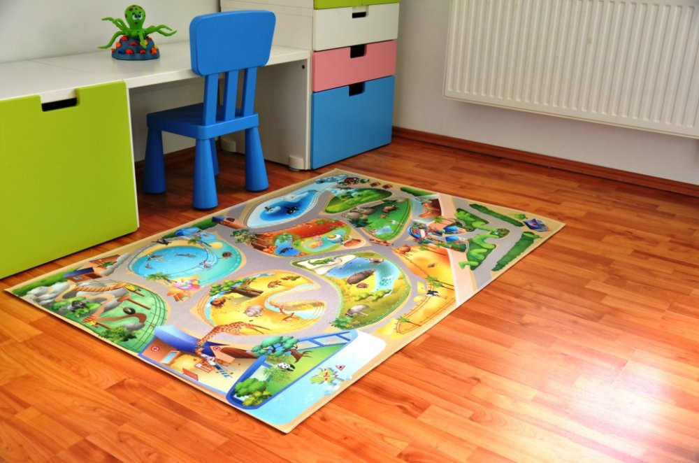 Dětský koberec Hrací koberec ZOO new - 100x150 cm č.7