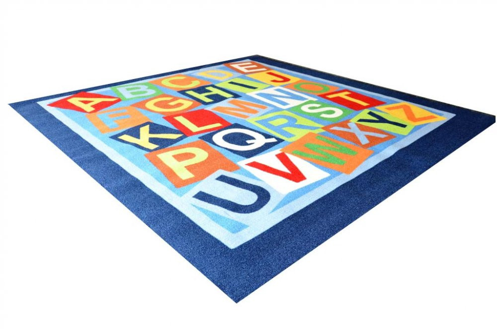 Dětský koberec Abeceda - 200  x 200 cm č.10