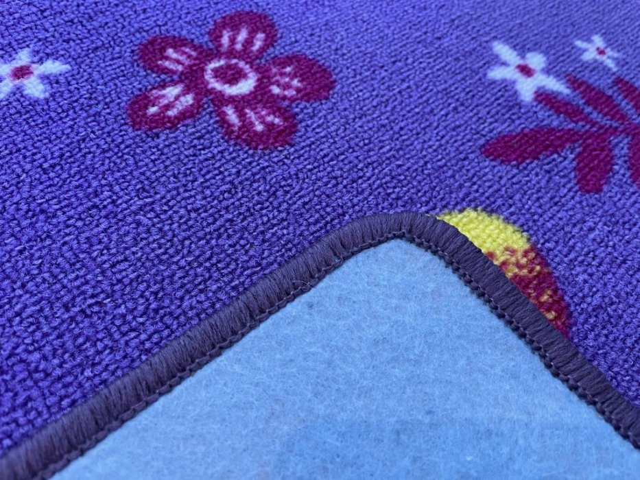 Dětský koberec Motýlek 5291 fialový č.4