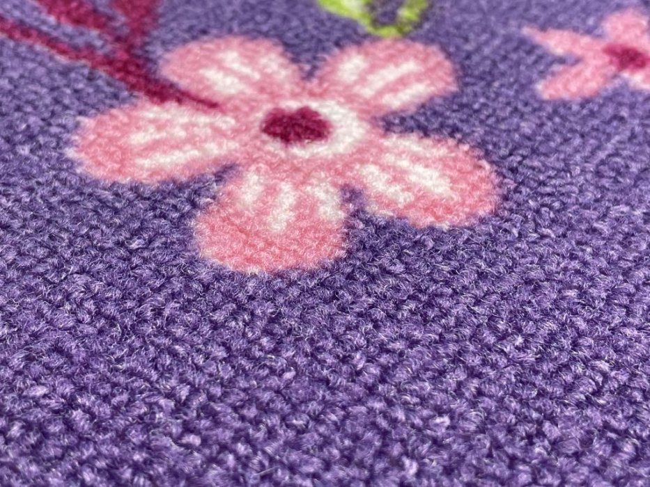 Dětský koberec Motýlek 5291 fialový č.7