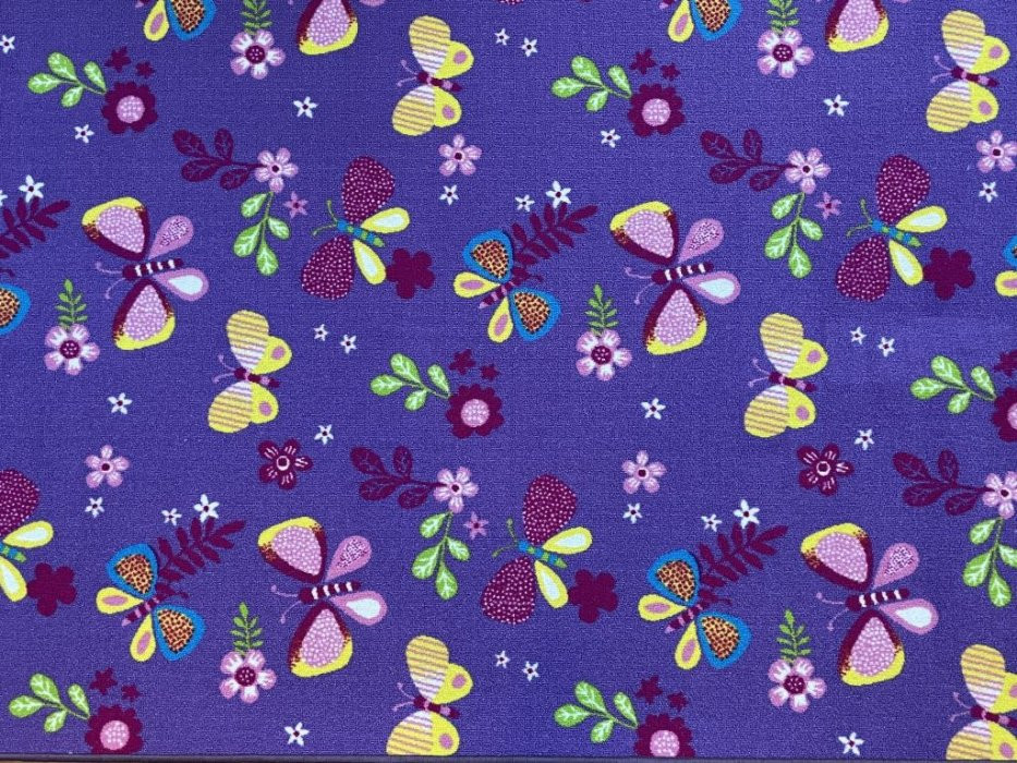 Dětský koberec Motýlek 5291 fialový č.11