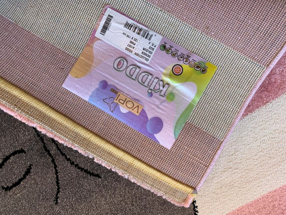 Dětský koberec Kiddo A1087 pink č.7