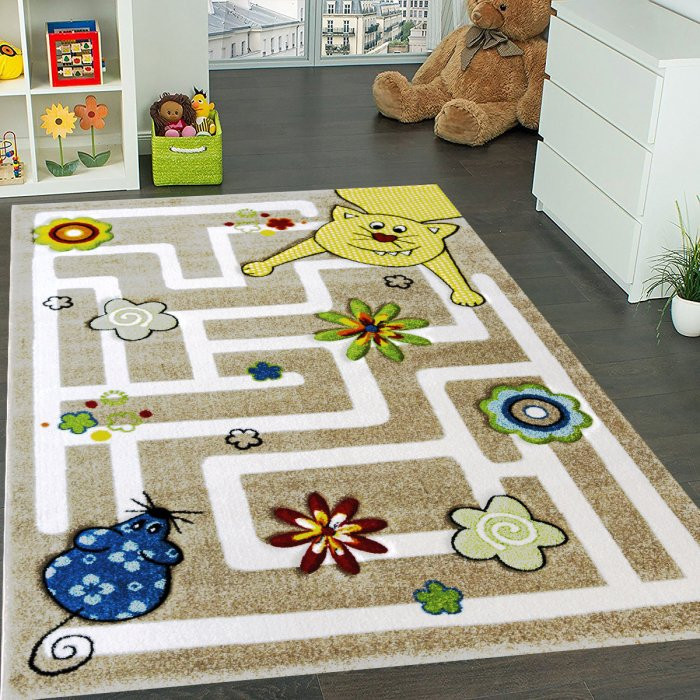 Dětský koberec Smart Kids 22303 beige č.5