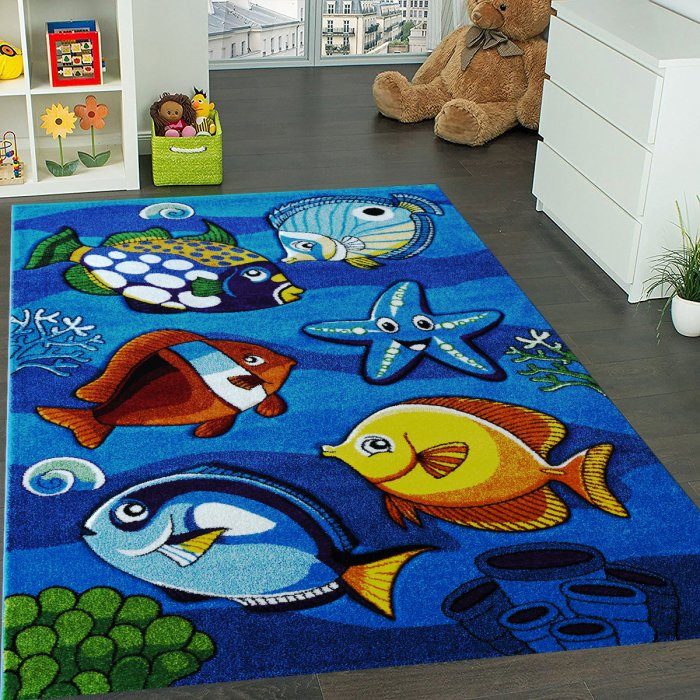 Dětský koberec Smart Kids 22308 blue č.5