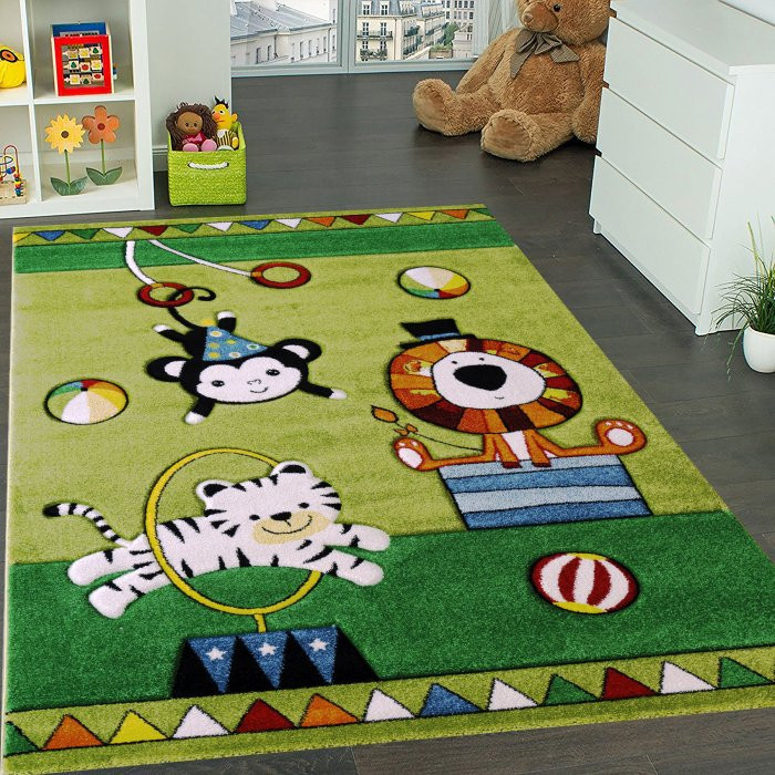 Dětský koberec Smart Kids 22316 green č.4