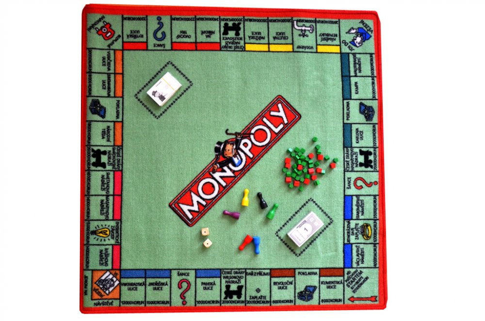 Dětský koberec Monopoly č.1