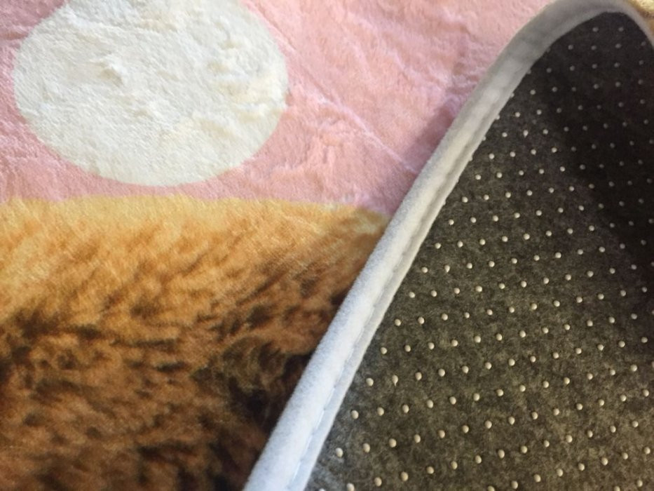Dětský koberec Ultra Soft Medvídek růžový č.7