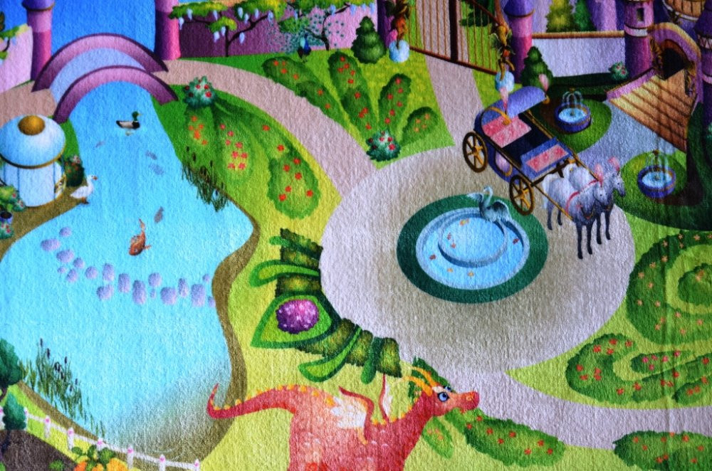 Dětský koberec Ultra Soft Zámek č.9