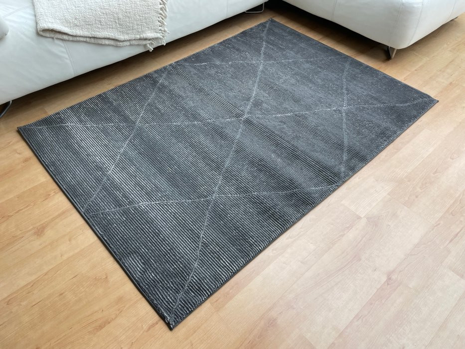 Kusový koberec Zurich 1903 dark grey č.1