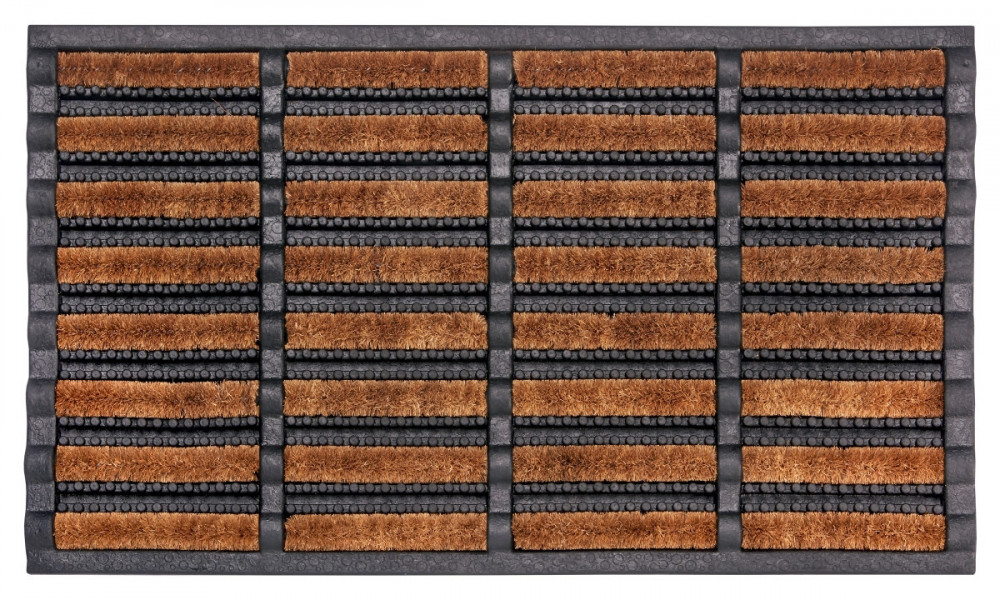 Venkovní čistící rohož Mix Mats Brushes 105647 Black Cocos - na ven i na doma č.1