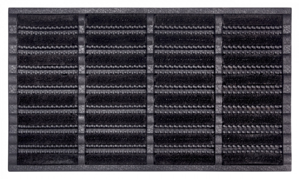 Venkovní čistící rohož Mix Mats Brushes 105648 Black - na ven i na doma č.1