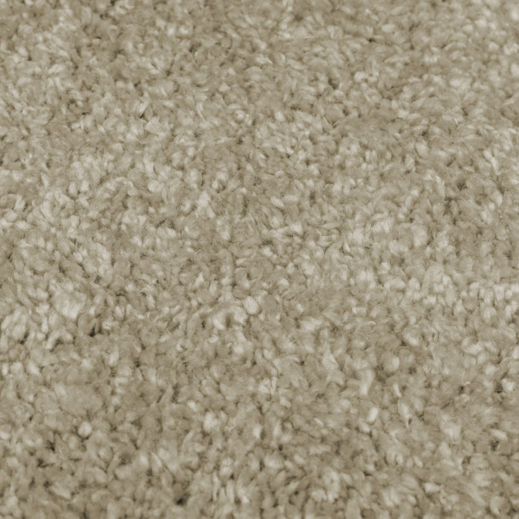 Kusový koberec Shaggy Teddy Natural kruh č.4