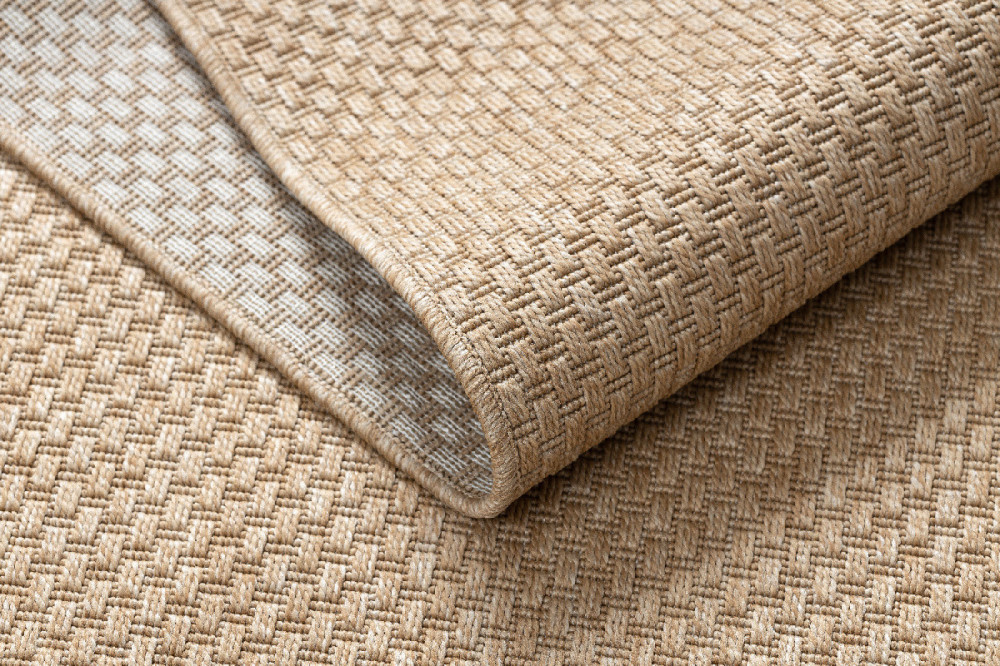 Kusový koberec Timo 6272 Dark Beige – na ven i na doma č.2