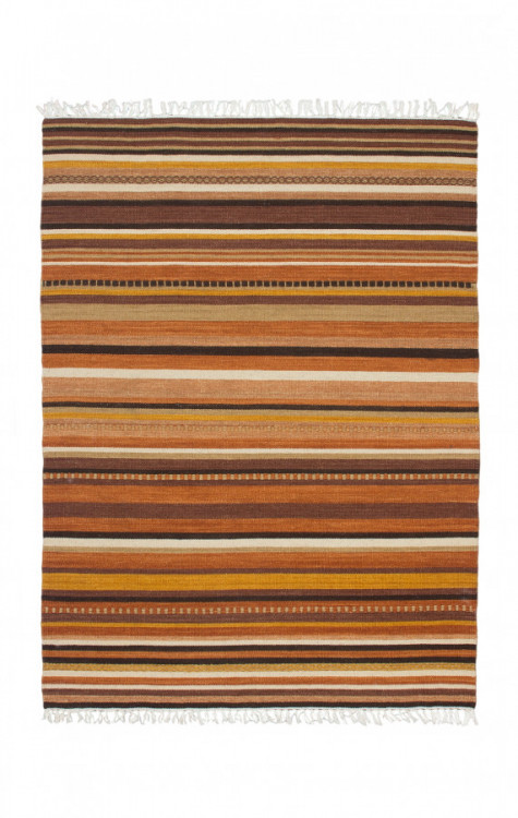 Ručně tkaný kusový koberec KILIM 781 BROWN č.1