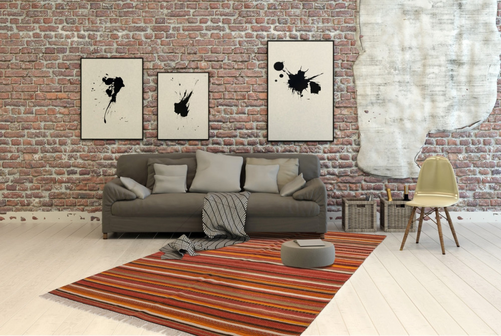 Ručně tkaný kusový koberec KILIM 781 TERRACOTA č.4