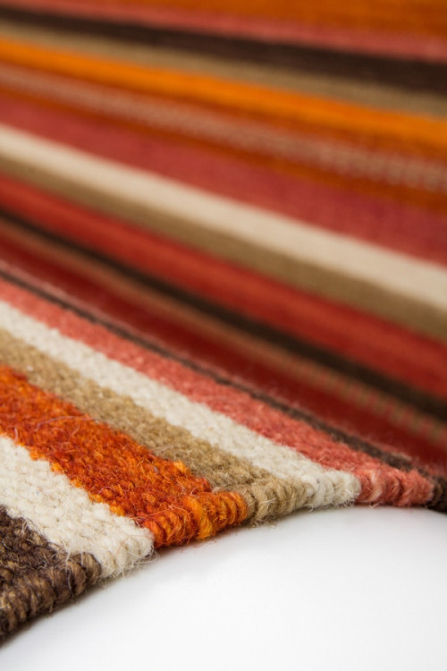 Ručně tkaný kusový koberec KILIM 781 TERRACOTA č.6