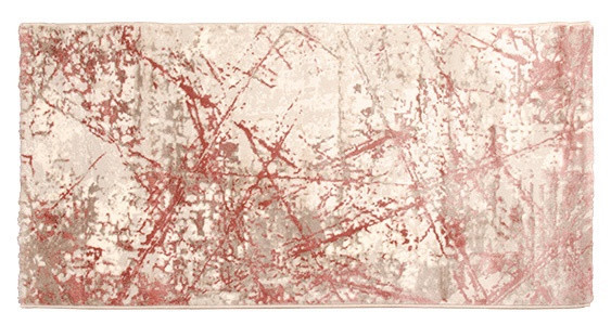 Kusový koberec ALISA 70x140 cm růžovo-béžový č.1