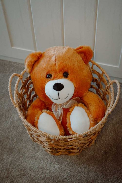 Plyšový medvídek Teddy hnědý 30 cm č.4