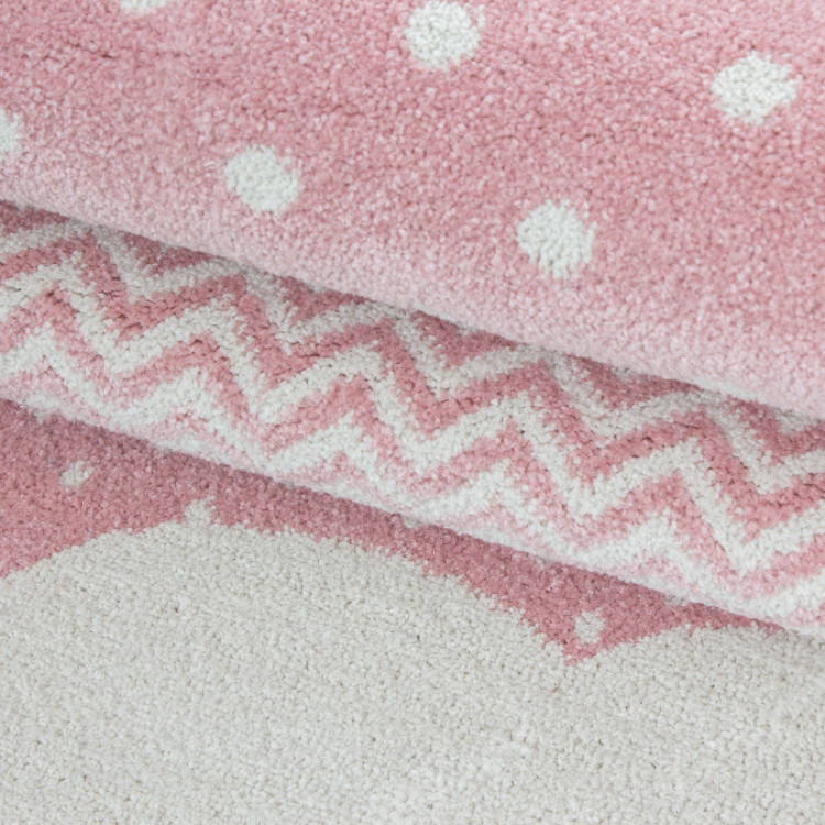 Dětský kusový koberec Bambi 820 pink č.6