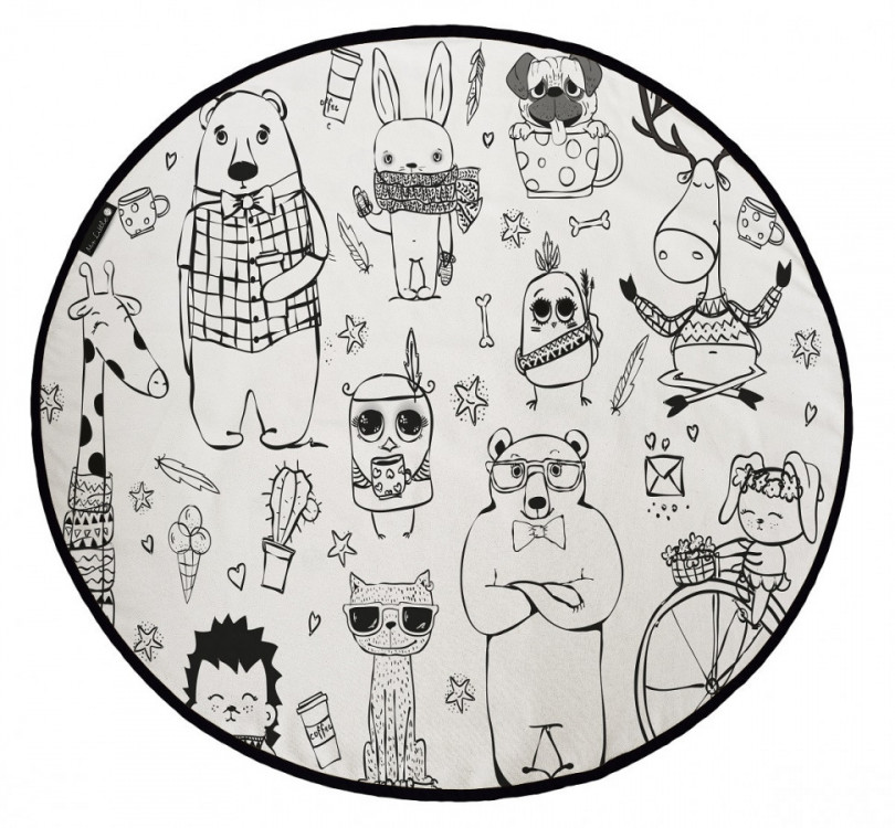 AKCE: KOBEREC - OMALOVÁNKY - Happy Friends č.7