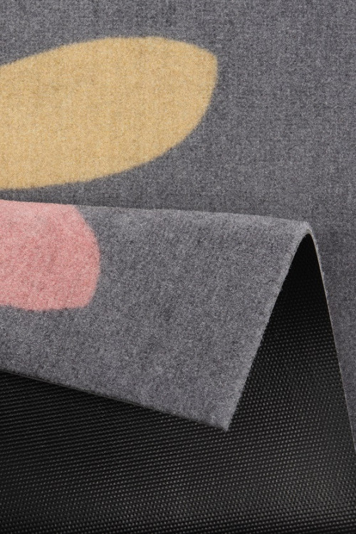 Protiskluzová rohožka Printy 104452 Grey, Multicolor - na ven i na doma č.2