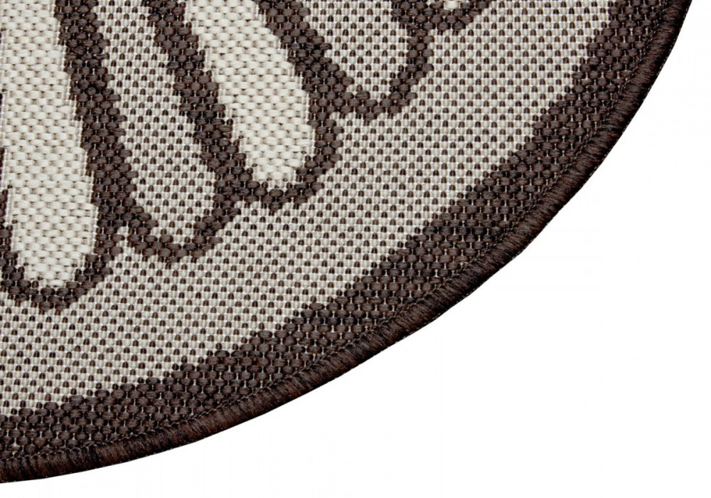 Protiskluzová rohožka Weave 105252 Taupe Brown Cream č.2