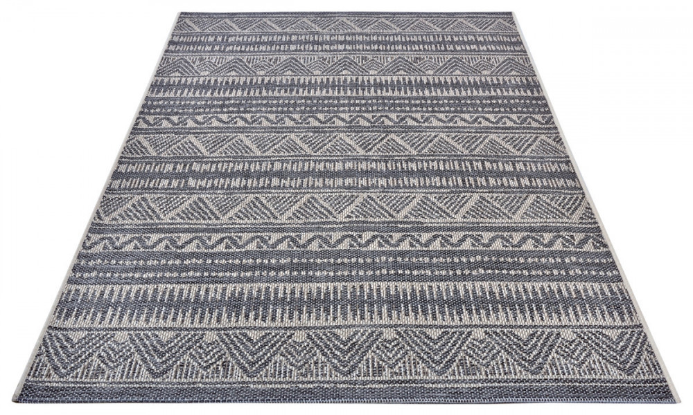 Kusový koberec Clyde 105906 Loto Grey Beige – na ven i na doma č.5