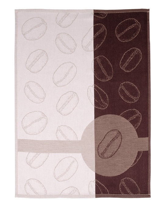 Utěrky z hladké bavlny Coffee 3 ks 50x70 cm č.4