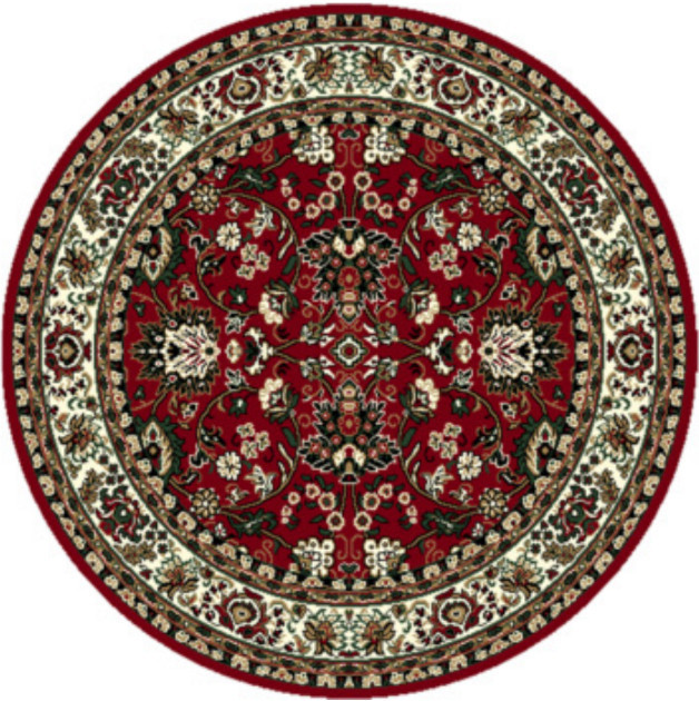 Kusový koberec TEHERAN T-117 red kruh č.1