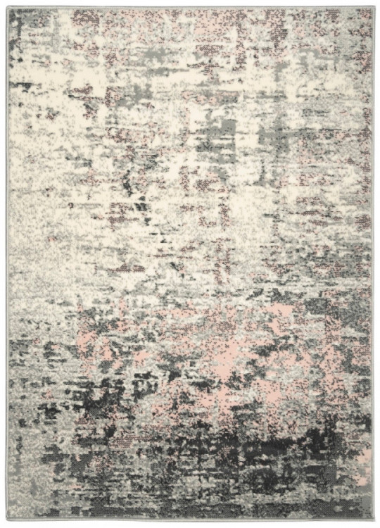 Kusový koberec Beton powder pink č.1