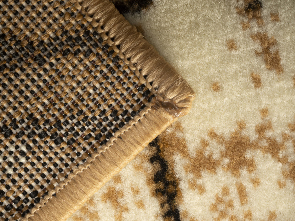 Kusový koberec Superwood brown č.6