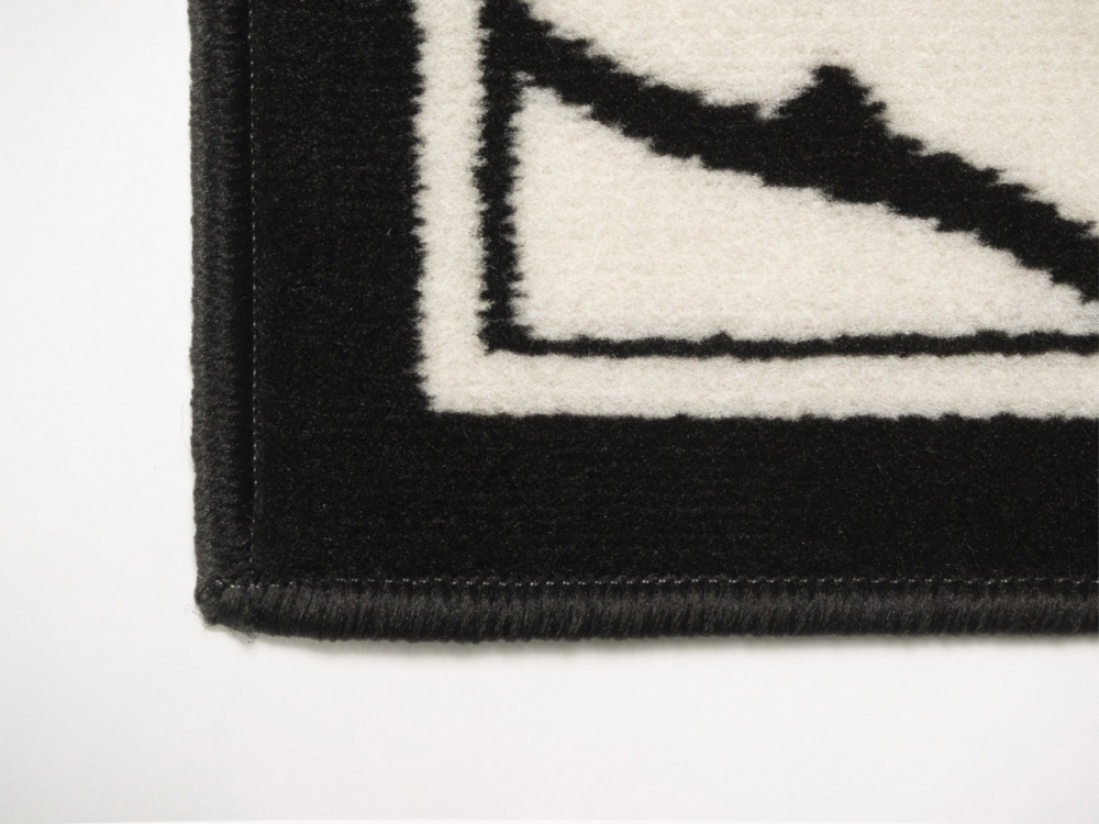 AKCE: Kusový koberec Zebra black/white č.3